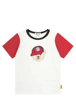 FC Bayern T-Shirt - Rot/Weiß - Kinder