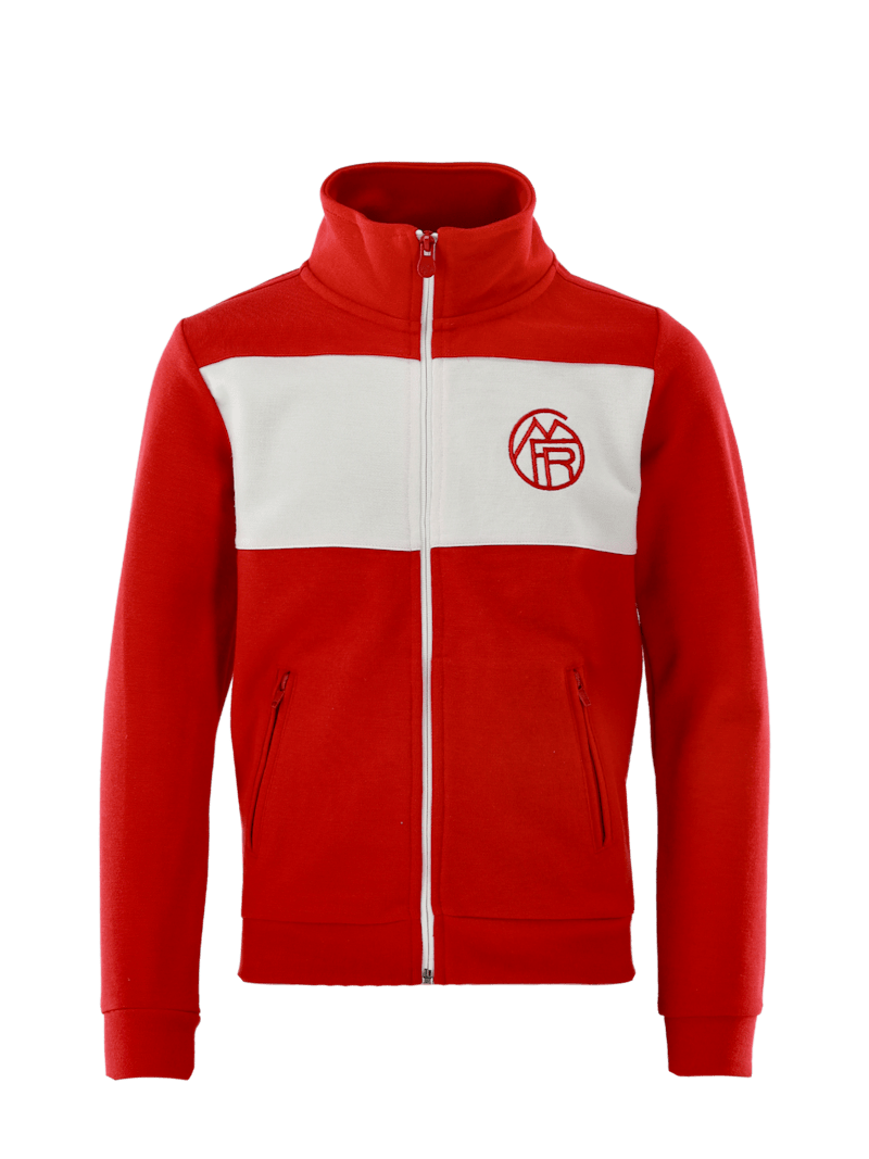 FC Bayern Zip-Jacke Members-Club - Rot/Weiß - Kinder