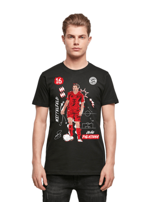 FC Bayern T-Shirt Palhinha - Schwarz