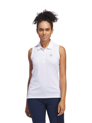 FC Bayern Poloshirt ärmellos - Weiß - Damen