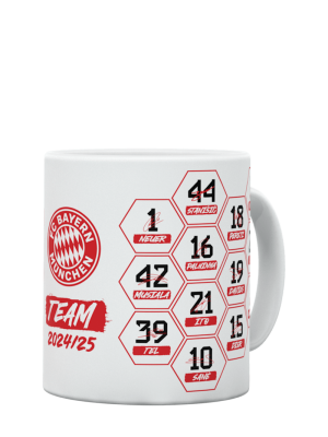 FC Bayern Tasse Signature 2024-25 0,3 l - Weiß