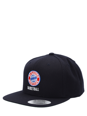 FC Bayern Basketball Snapback Logo - Navy
