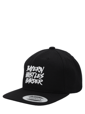 FC Bayern Snapback Hustles Harder - Schwarz - Kinder