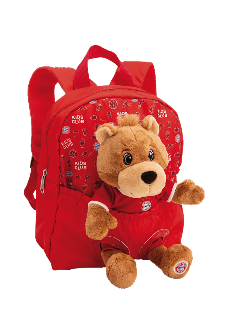 FC Bayern Rucksack mit Berni - Braun - Kinder