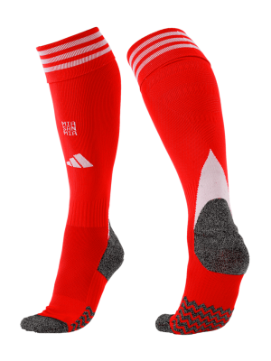 FC Bayern Stutzen Home 25-26 - Rot/Weiß - adidas