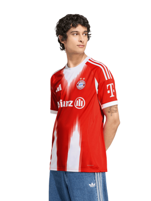 FC Bayern Frauen Trikot Home Allianz 25-26 - Rot/Weiß - Heimtrikot - adidas