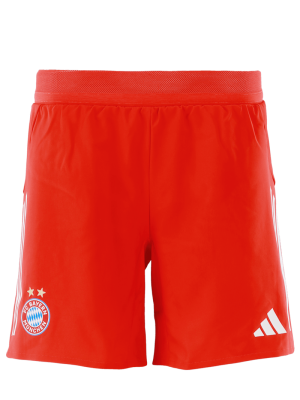 FC Bayern Frauen Authentic Short Home 25-26 - Rot/Weiß - adidas
