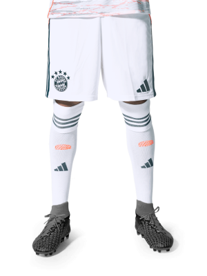 FC Bayern Short Away 25-26 - Weiß - Herren - adidas