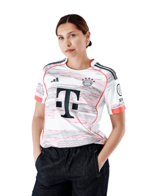 FC Bayern Trikot Away 25-26 - Weiß - Auswärtstrikot - Damen - adidas