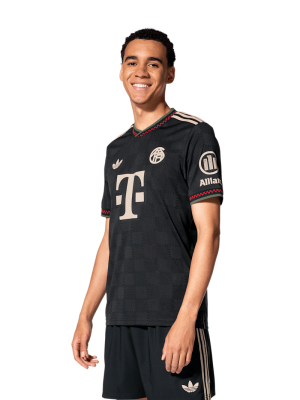 FC Bayern Authentic Trikot UCL 25-26 - Schwarz - Herren