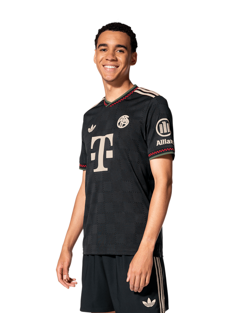 FC Bayern Authentic Trikot UCL 25-26 - Schwarz - Herren