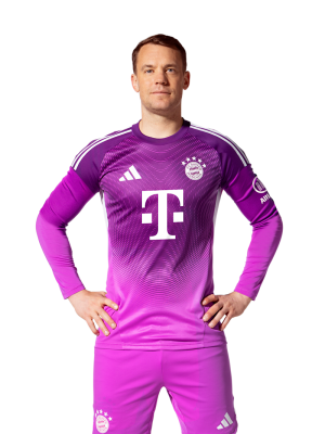FC Bayern Langarm Trikot Torwart 25-26 - Lila - Herren - adidas
