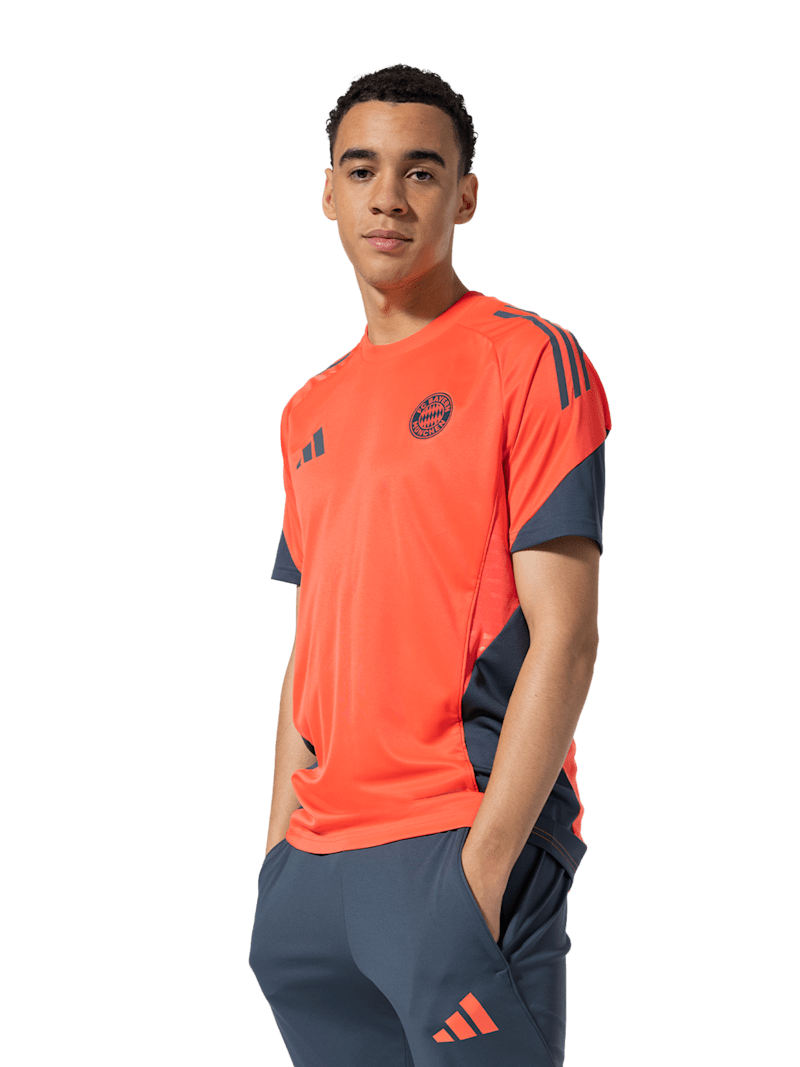 FC Bayern Trainingsshirt Teamline - Orange - adidas