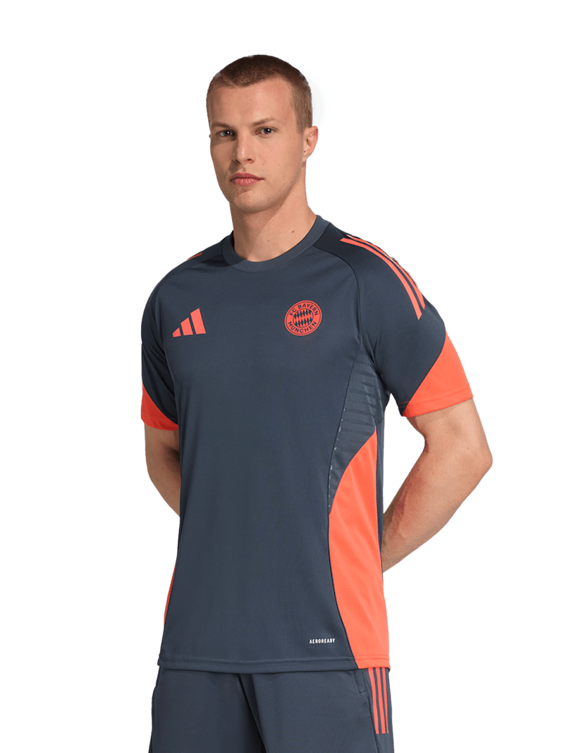 FC Bayern Trainingsshirt Teamline Coach - Grau - adidas