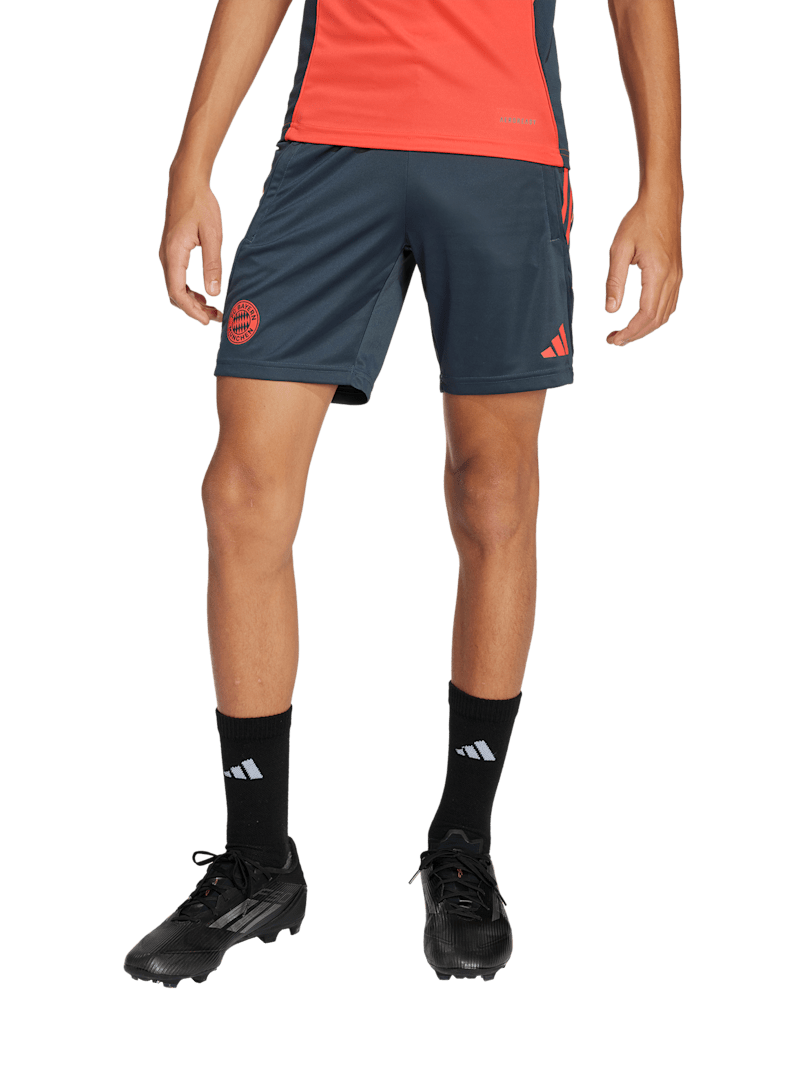 FC Bayern Trainingsshort Teamline - Grau - Kinder - adidas