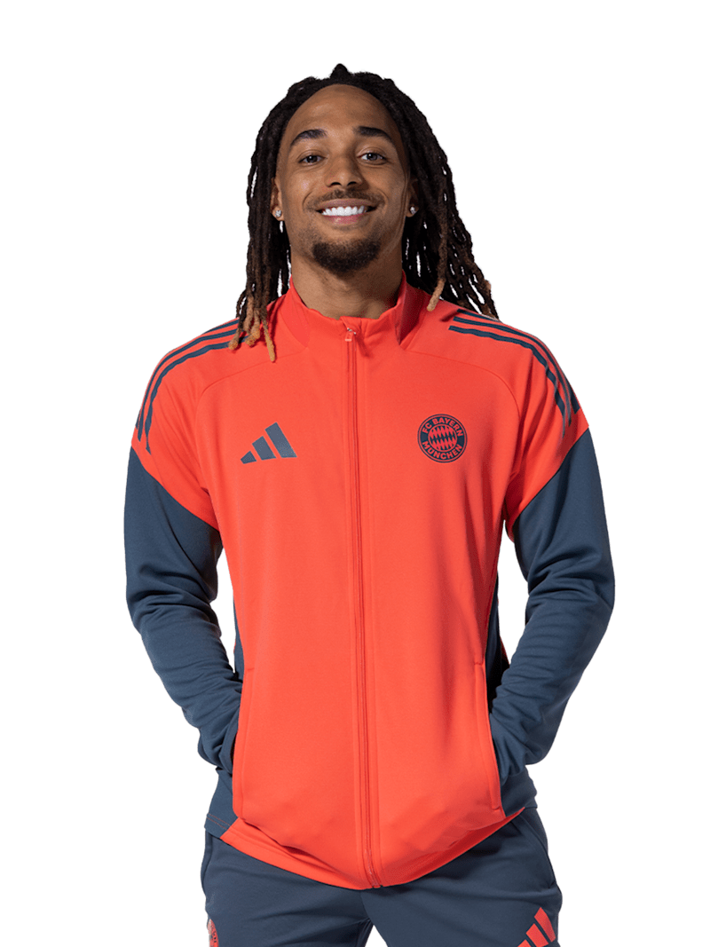 FC Bayern Trainingsjacke Teamline - Orange - adidas
