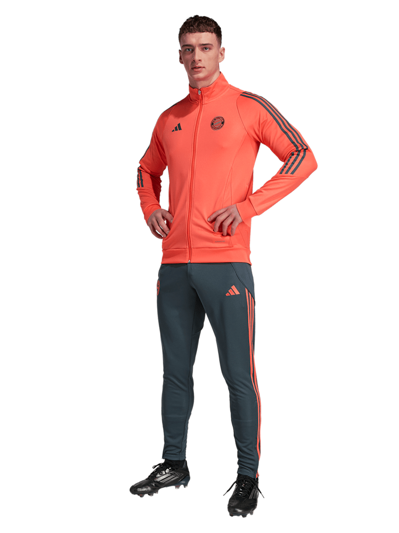 FC Bayern Trainingsanzug Teamline - Orange - adidas