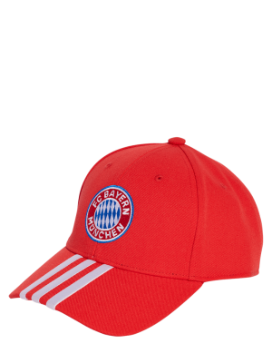 FC Bayern Baseballcap Logo - Rot/Weiß - adidas