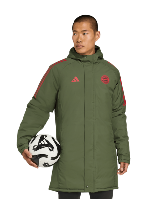 FC Bayern Stadionjacke UCL Teamline - Grün - adidas