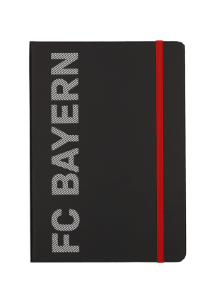 FC Bayern Notizbuch A5 Business Edition - Schwarz