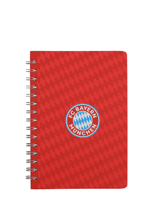 FC Bayern Ringbuch A5 Logo - Rot - Kinder