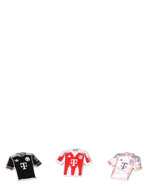 FC Bayern Pin Trikots 3er-Set - Mehrfarbig