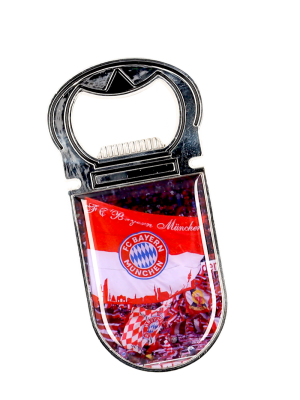 FC Bayern Magnetflaschenöffner - Rot