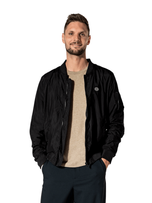 FC Bayern Bomberjacke - Schwarz