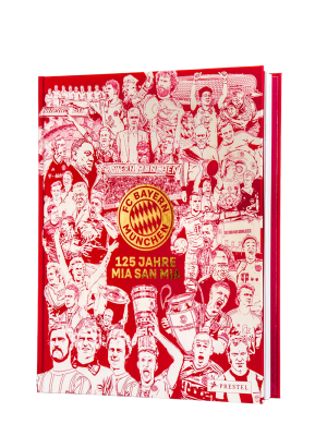 FC Bayern Buch 125 Jahre - Rot