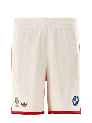 FC Bayern Basketball Auth. Short Away 25-26 - Beige - Kinder