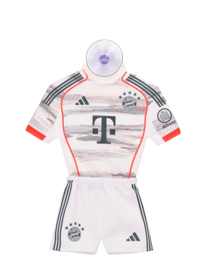 FC Bayern Auto Mini Kit Away 2025-26 - Weiß