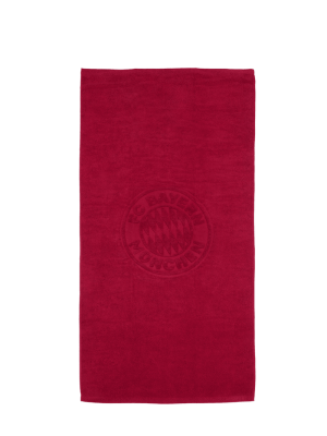 FC Bayern Duschtuch 140x70 cm - Bordeaux