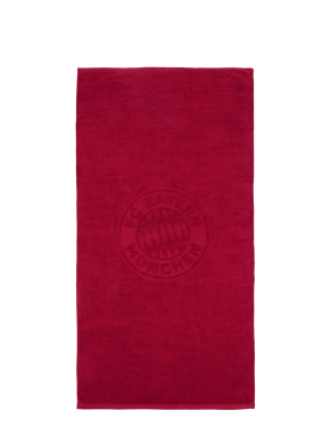 FC Bayern Badetuch 180x90 cm - Bordeaux