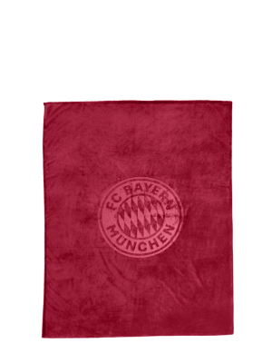 FC Bayern Kuscheldecke 200x150 cm - Bordeaux