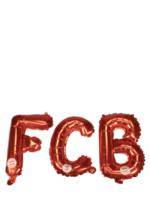 FC Bayern Folienluftballon FCB - Rot