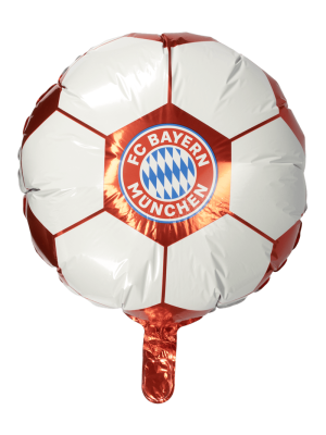 FC Bayern Folienluftballon Fußball - Rot