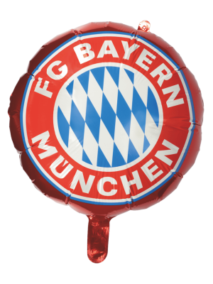 FC Bayern Folienluftballon Logo - Rot