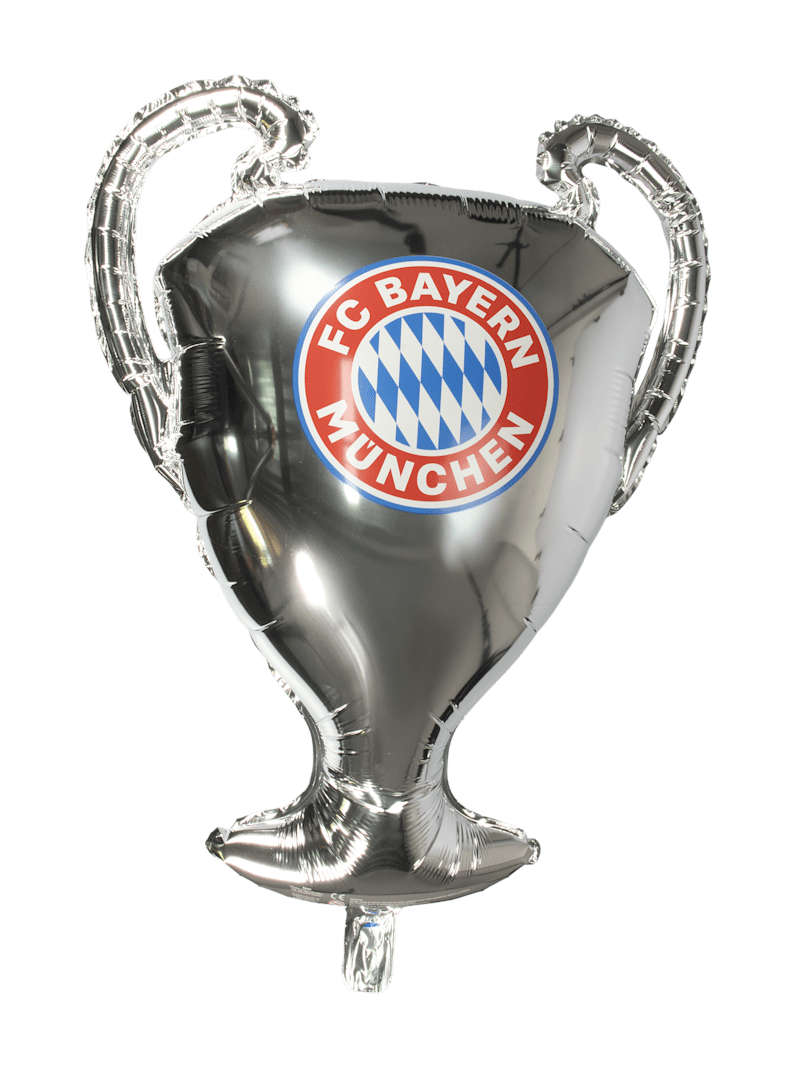 FC Bayern Folienluftballon Pokal - Silber