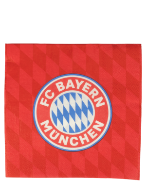 FC Bayern Servietten 20er-Set - Rot