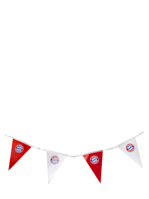 FC Bayern Wimpelkette - Rot/Weiß
