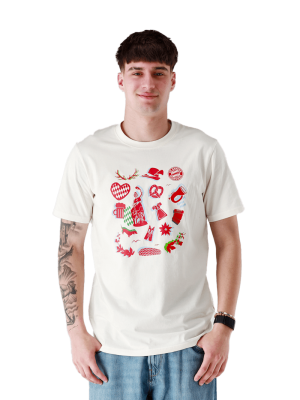 FC Bayern T-Shirt Oktoberfest™ Icons - Off white