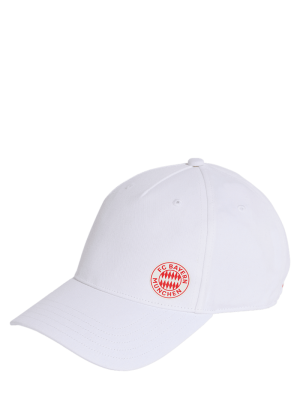 FC Bayern Baseballcap Logo classic - Weiß - adidas