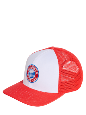 FC Bayern Trucker Cap Logo - Rot/Weiß - adidas