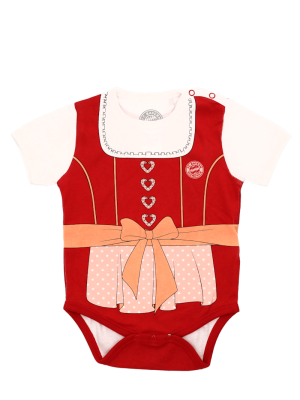 FC Bayern Body Dirndl - Rot - Baby