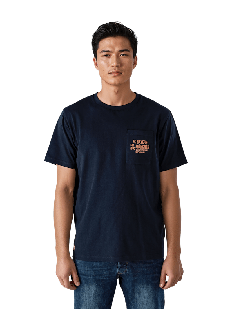 FC Bayern T-Shirt Rekordmeister - Navy - Herren
