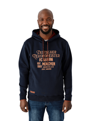 FC Bayern Hoodie Rekordmeister - Navy - Herren