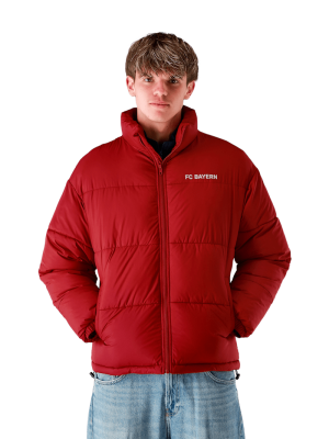 FC Bayern Jacke Puffer - Bordeaux