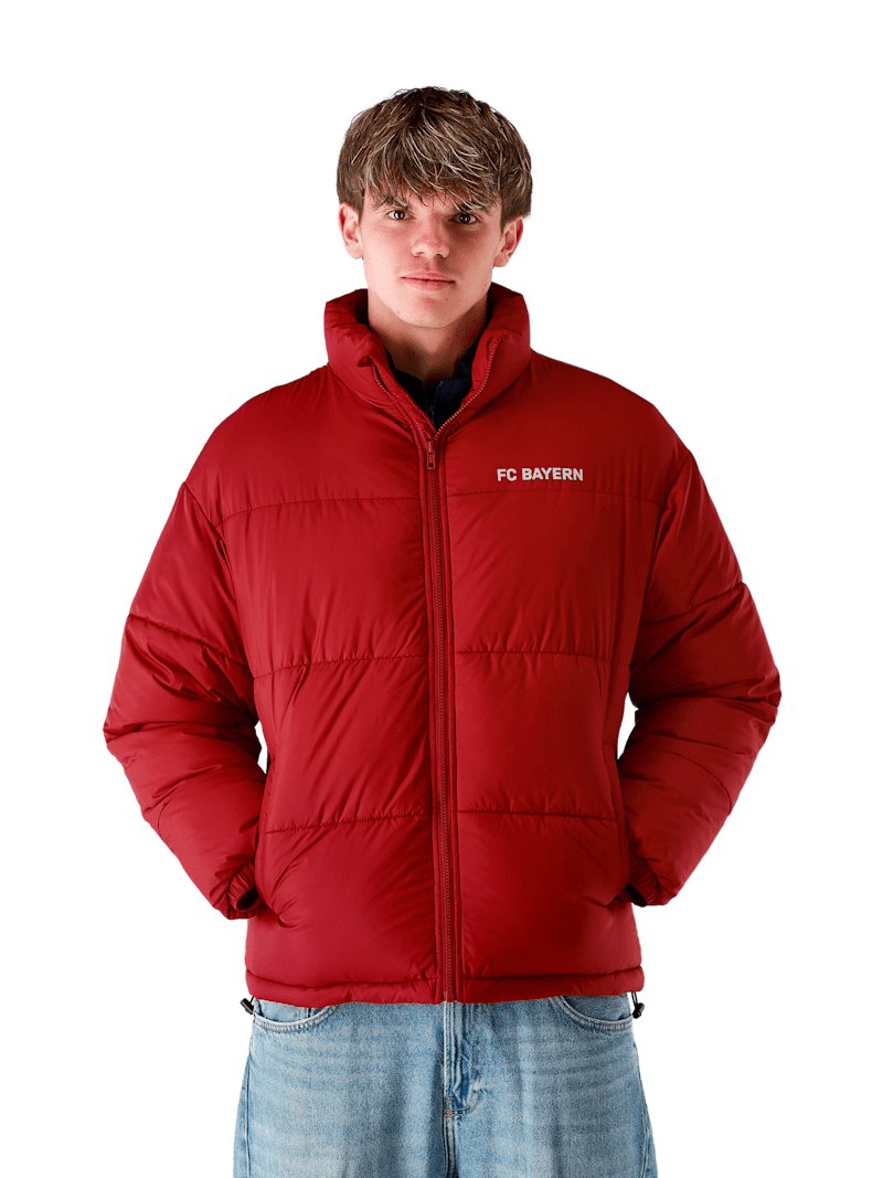 FC Bayern Jacke Puffer - Bordeaux