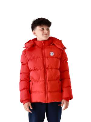 FC Bayern Jacke Puffer - Rot - Kinder
