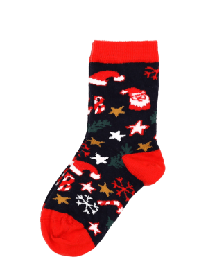 FC Bayern Socken Family Winter - Mehrfarbig - Kinder